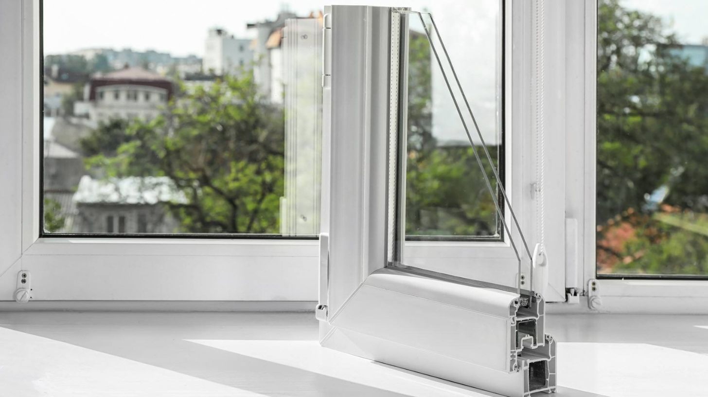 a double glazed window a double glazed window