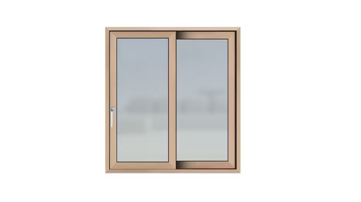 Frosted Glass Sliding Windows