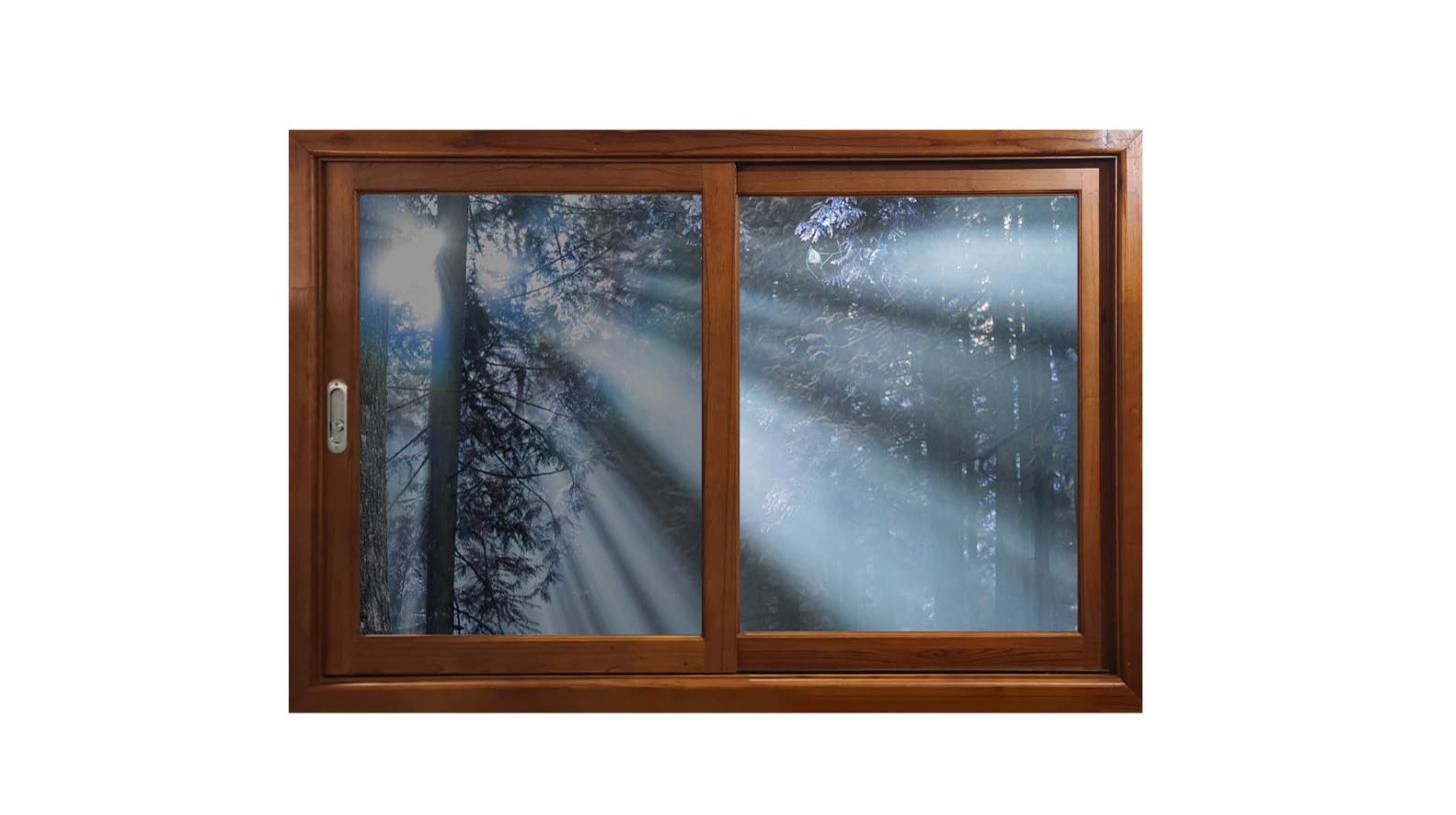 Wooden Framed Sliding Windows