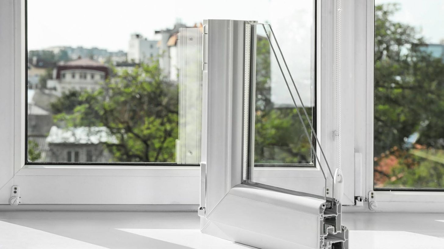 a close up of double glazed windows a close up of double glazed windows